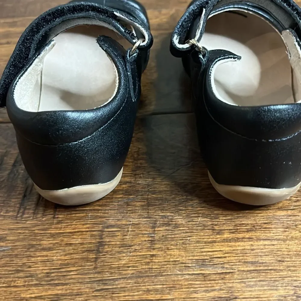 Live & Luca PIEGA, Black Leather Mary Jane, size 8